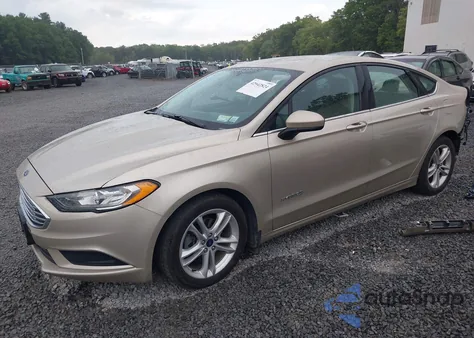 2018 Ford Fusion Hybrid Se из США, поврежденный, VIN 3FA6P0LU9JR283039